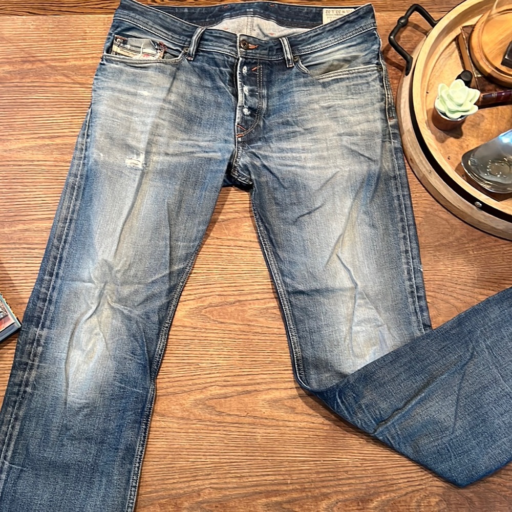 Diesel Men's Wash Jeans ~ Waykee Style ~ Size W 33 _ L 32 ~ Reg. Straight